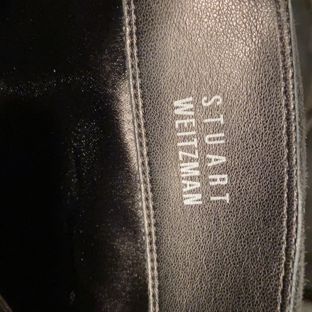 Cute And Classic Style Stuart Weizmann Tall Suede… - image 4